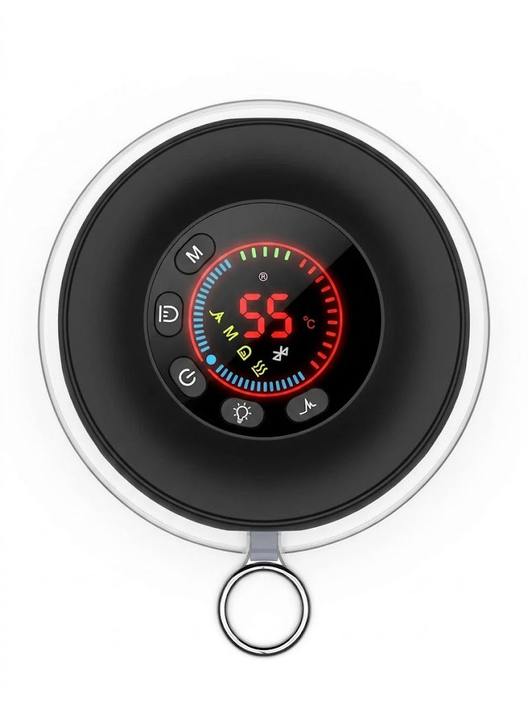 Stravenci Smart Cupping Therapy Device OLED display detail
